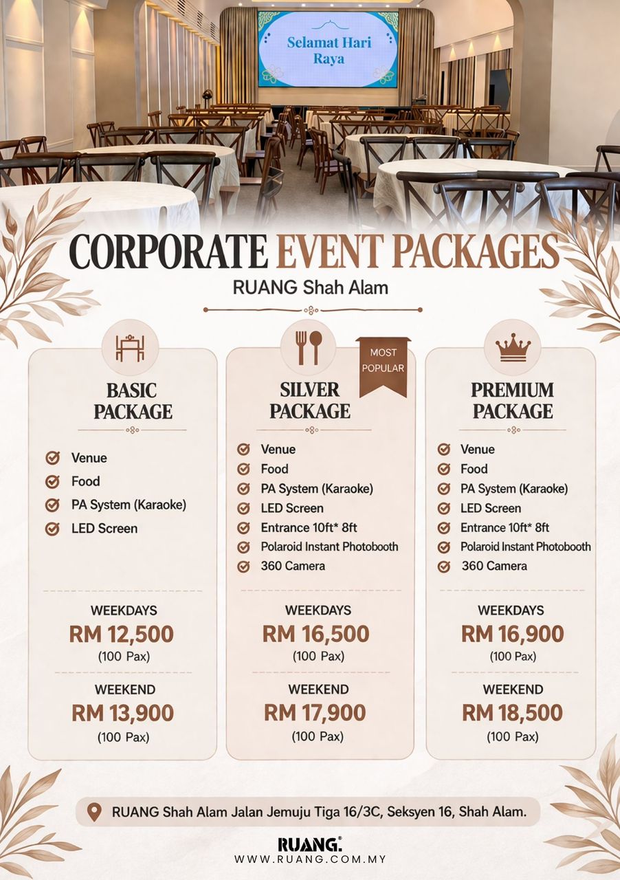 Corporate Event RUANG